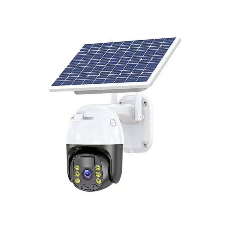 Installer solar battery security camera