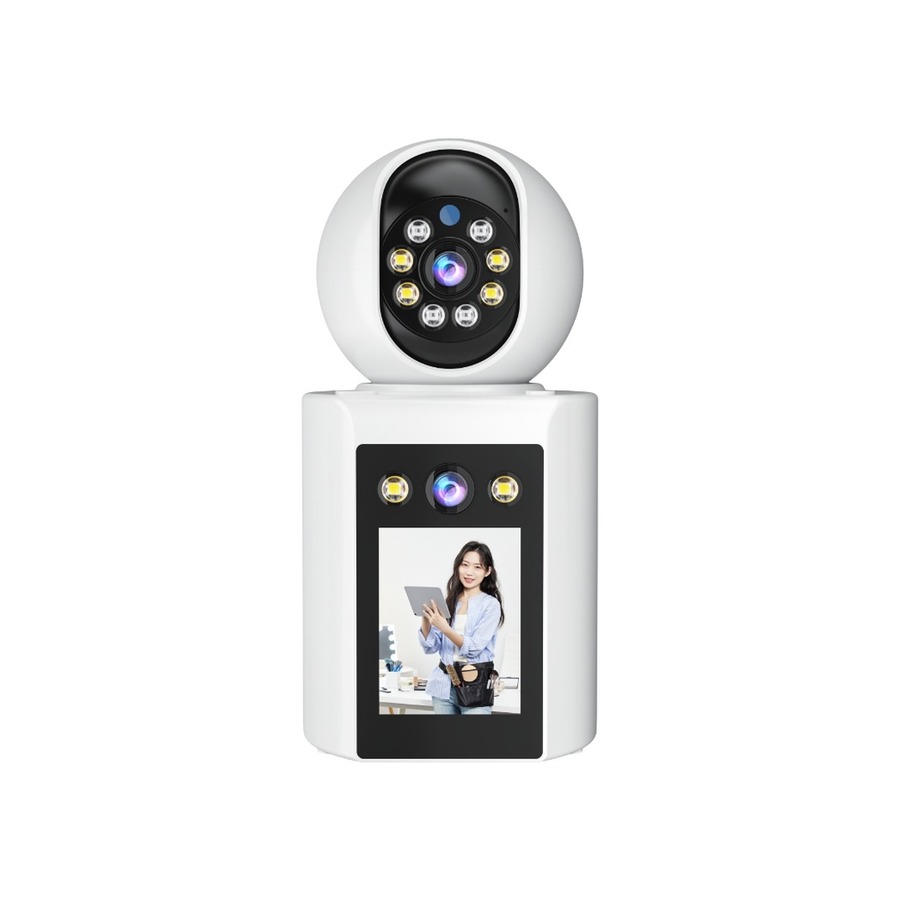 WiFi 3MP Screen Bullet-Dome Camera