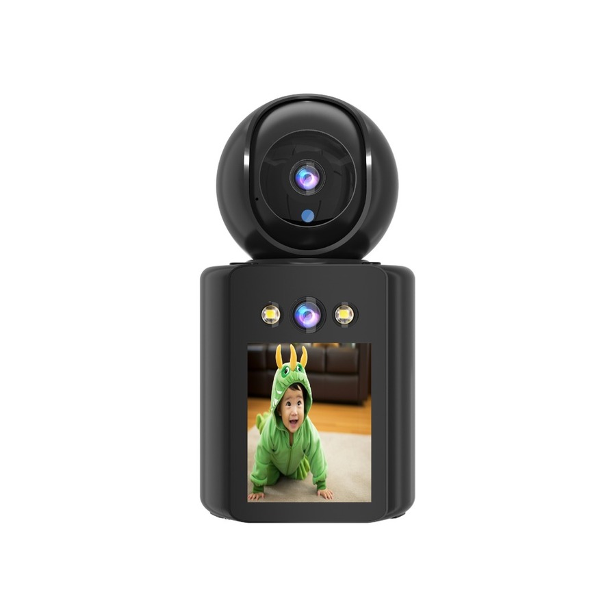 Screen bullet dome security camera
