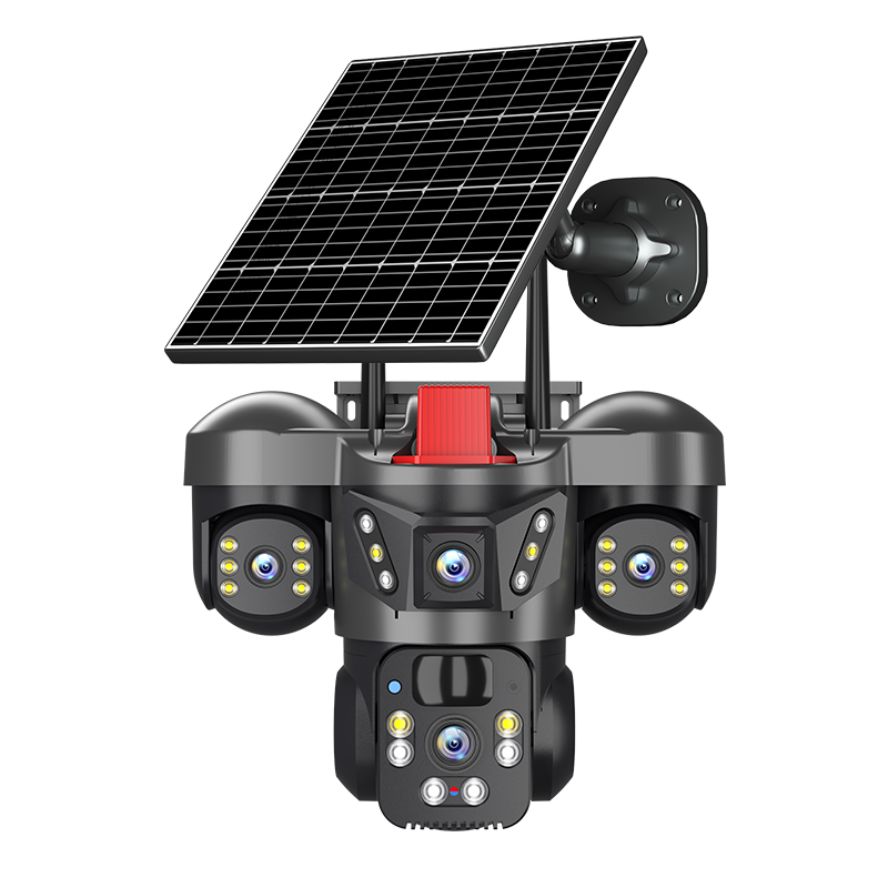 Solar four-lens camera